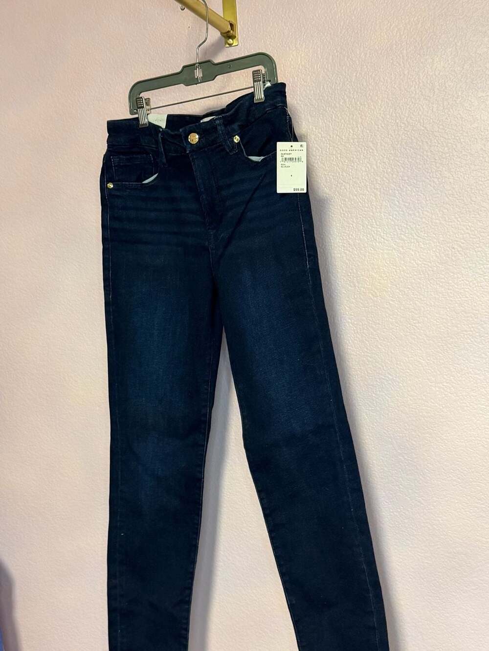 Good American Good Legs Jeans Size 8 Blue224 Dark Wash